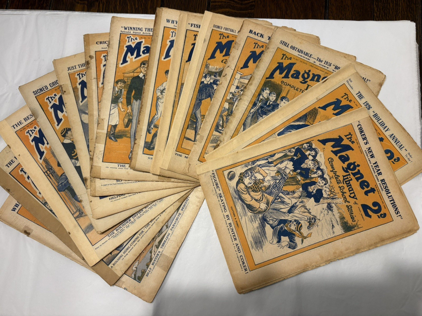 The Magnet Library (Billy Bunter/ Frank Richards) From 1926 - 14 issues for sale