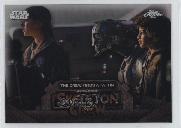 2025 Topps Chrome Star Wars Skeleton Crew The Crew Finds At Attin #SC-20 uk2