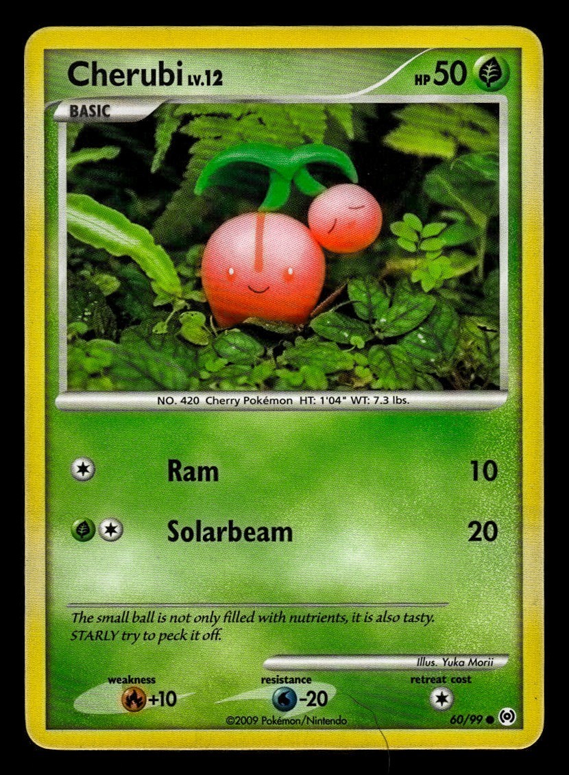 LP+ Cherubi 60/99 Arceus Pokemon 2009 Yuka Morii