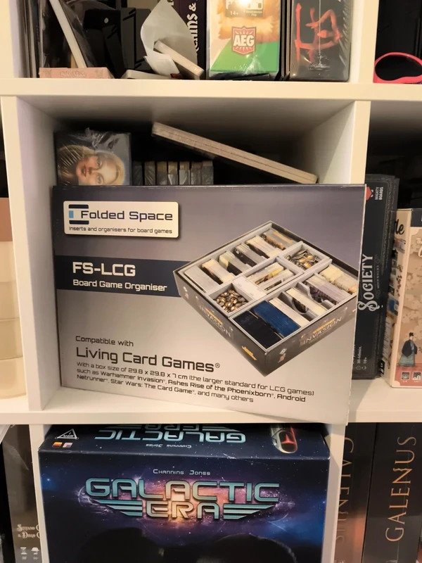 Folded Space FS-LCG Organizer Insert Per Giochi Di Carte LCG Nuovo OVP