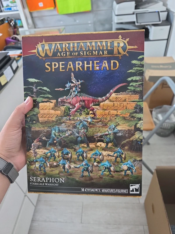 Warhammer Spearhead Seraphon starsene warhost