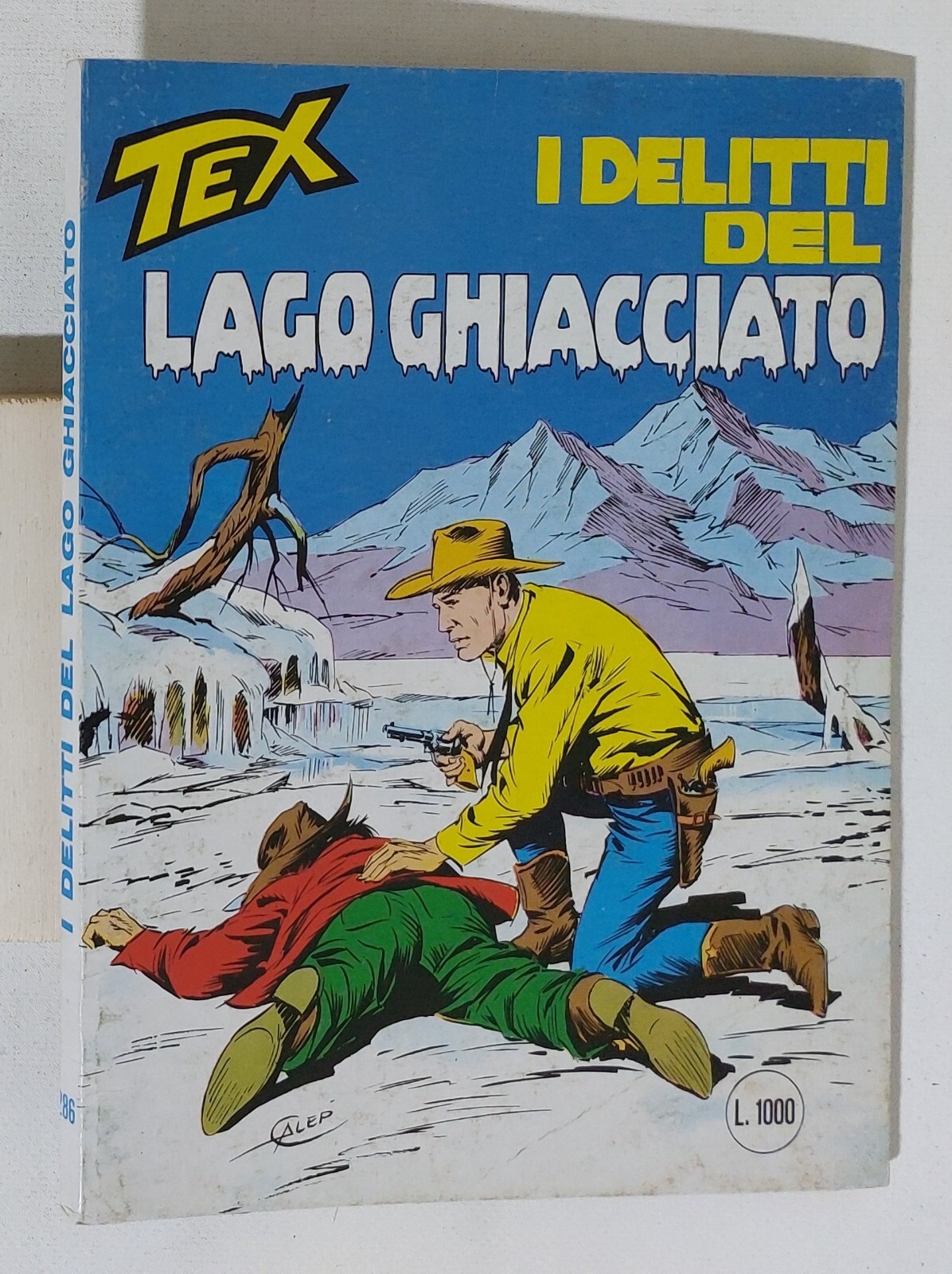 48238 TEX n. 286 - I delitti del lago ghiacciato - Bonelli 1984