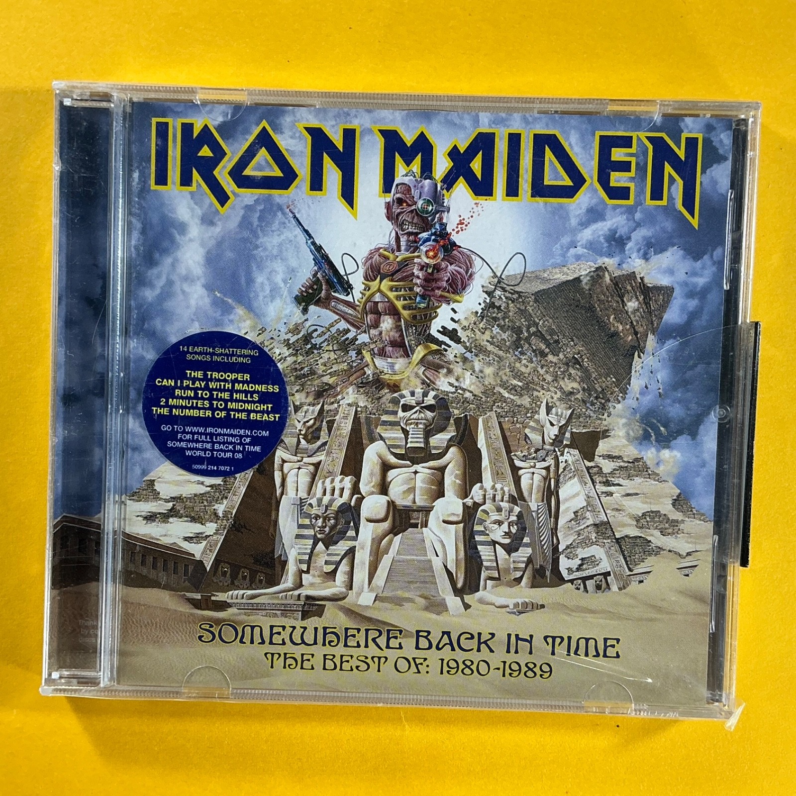 Iron Maiden - Somewhere Back In Time: The Best Of 1980-1989 (CD)
