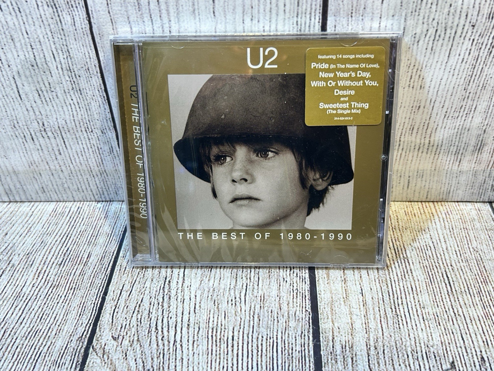 U2 The Best of 1980-1990 & The B-Sides 2-CD Set New Sealed