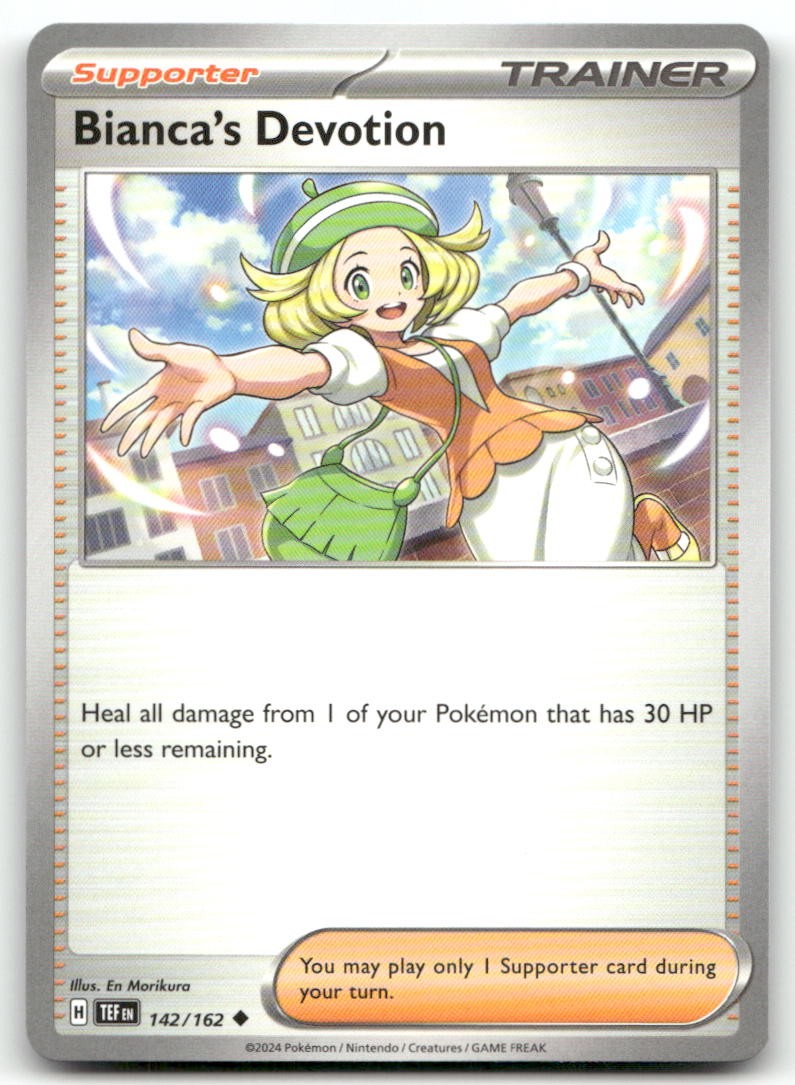 La Devozione di Bianca 142/162 Forze Temporali Non Comuni Pokemon Near Mint