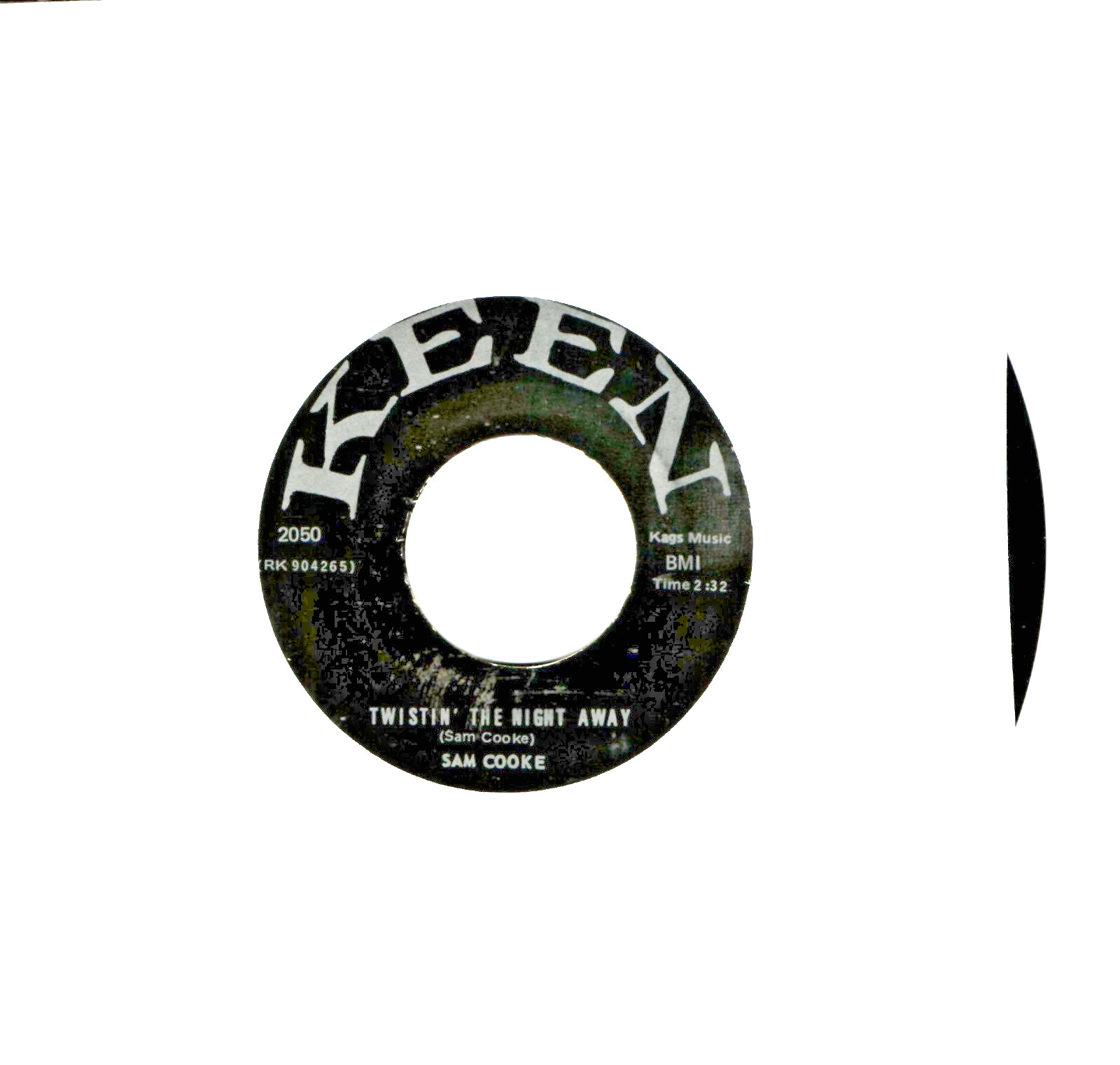 Sam Cooke:   Twistin' The Night Away / The Twist .. 45 RPM 13205