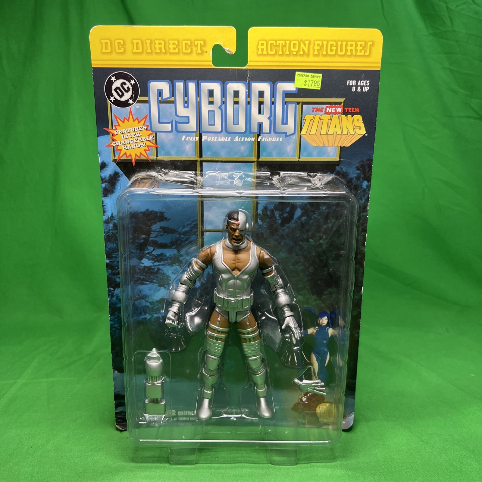 DC Direct The New Teen Titans CYBORG Action Figure - 2001