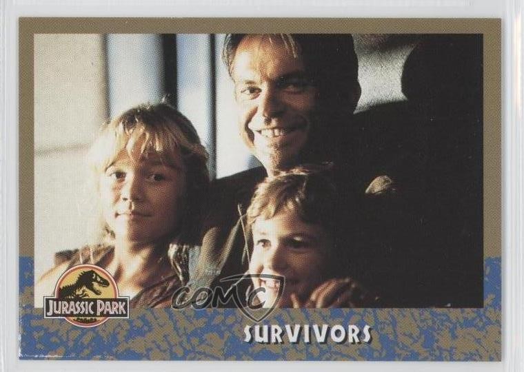 1993 Topps Jurassic Park Survivors #70 0b5