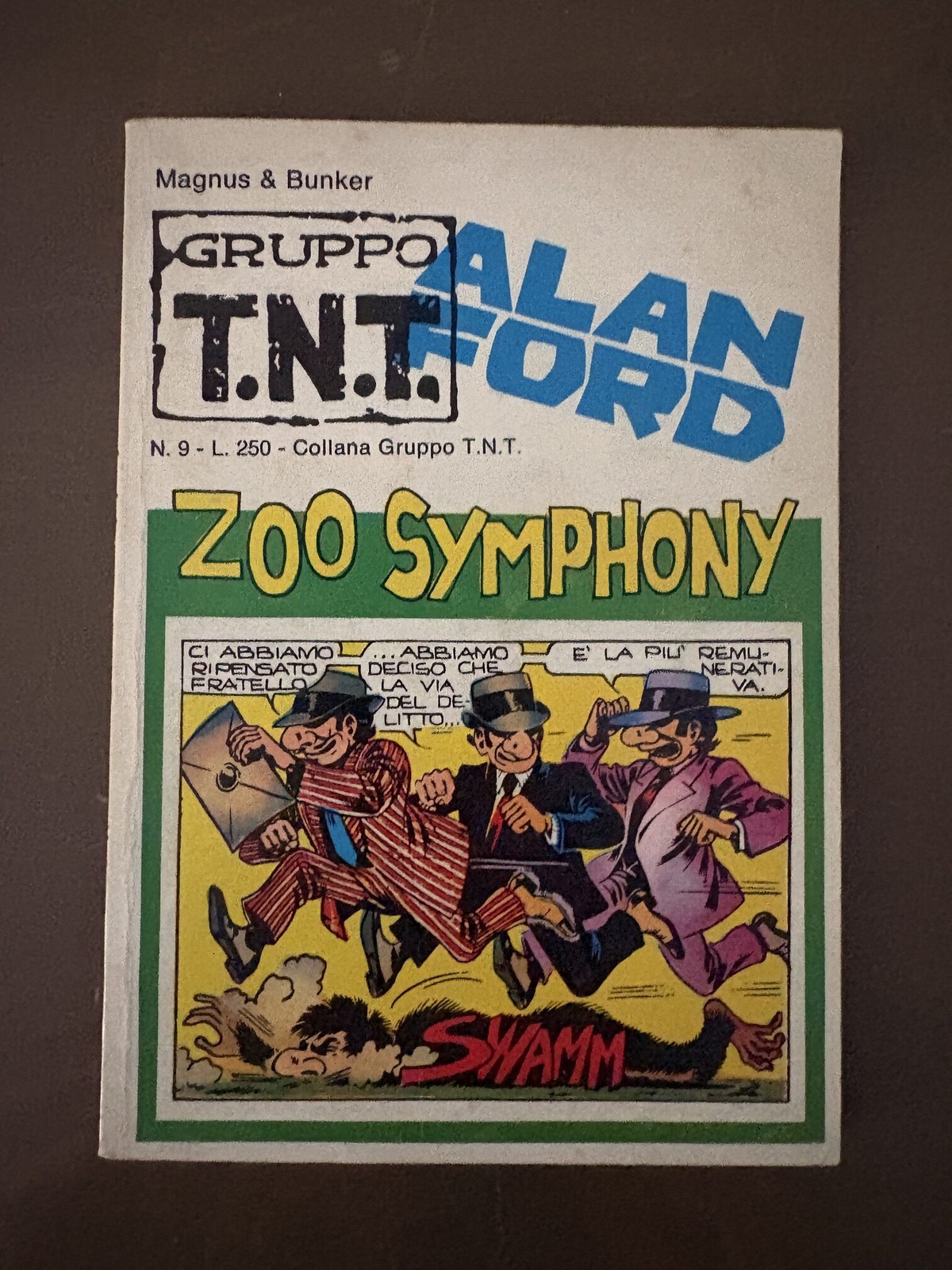 Alan Ford Gruppo T.N.T. n. 9 - ed. Corno