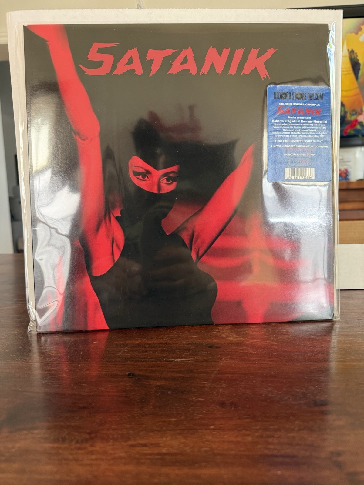 Satanik - Soundtrack Vinyl. Rare, Numbered (500)!  Italian Cult Horror!