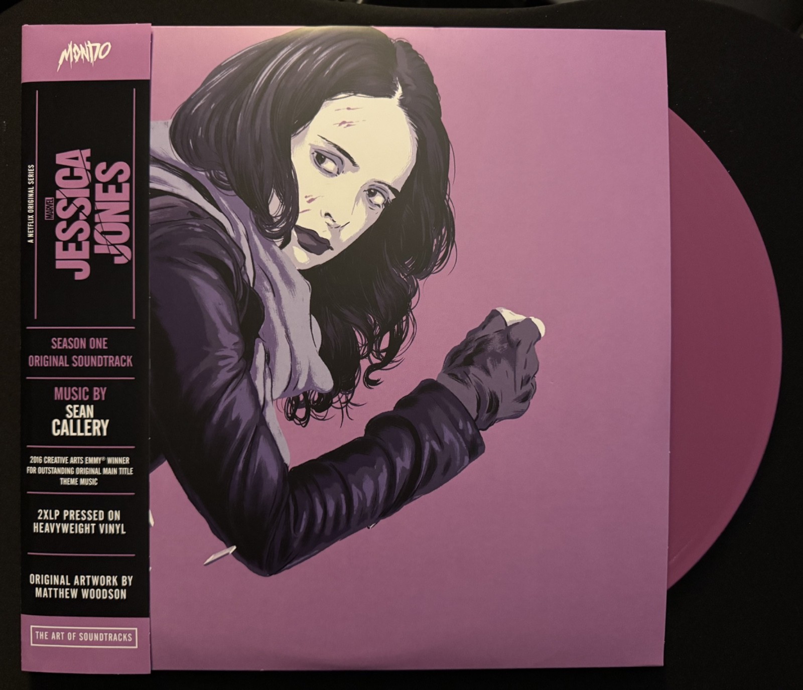 MARVEL'S JESSICA JONES: SEASON 1 SOUNDTRACK (12" Purple Vinyl) Near Mint