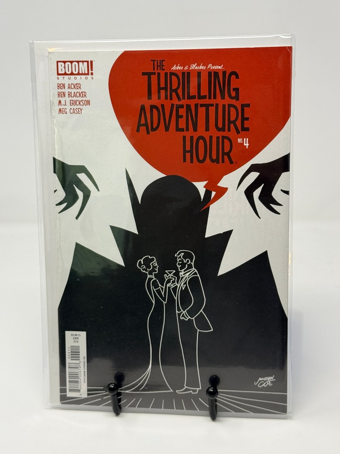 Emozionante Ora Avventura n. Custodia nera 4 piani BOOM! Fumetto Studios 2018