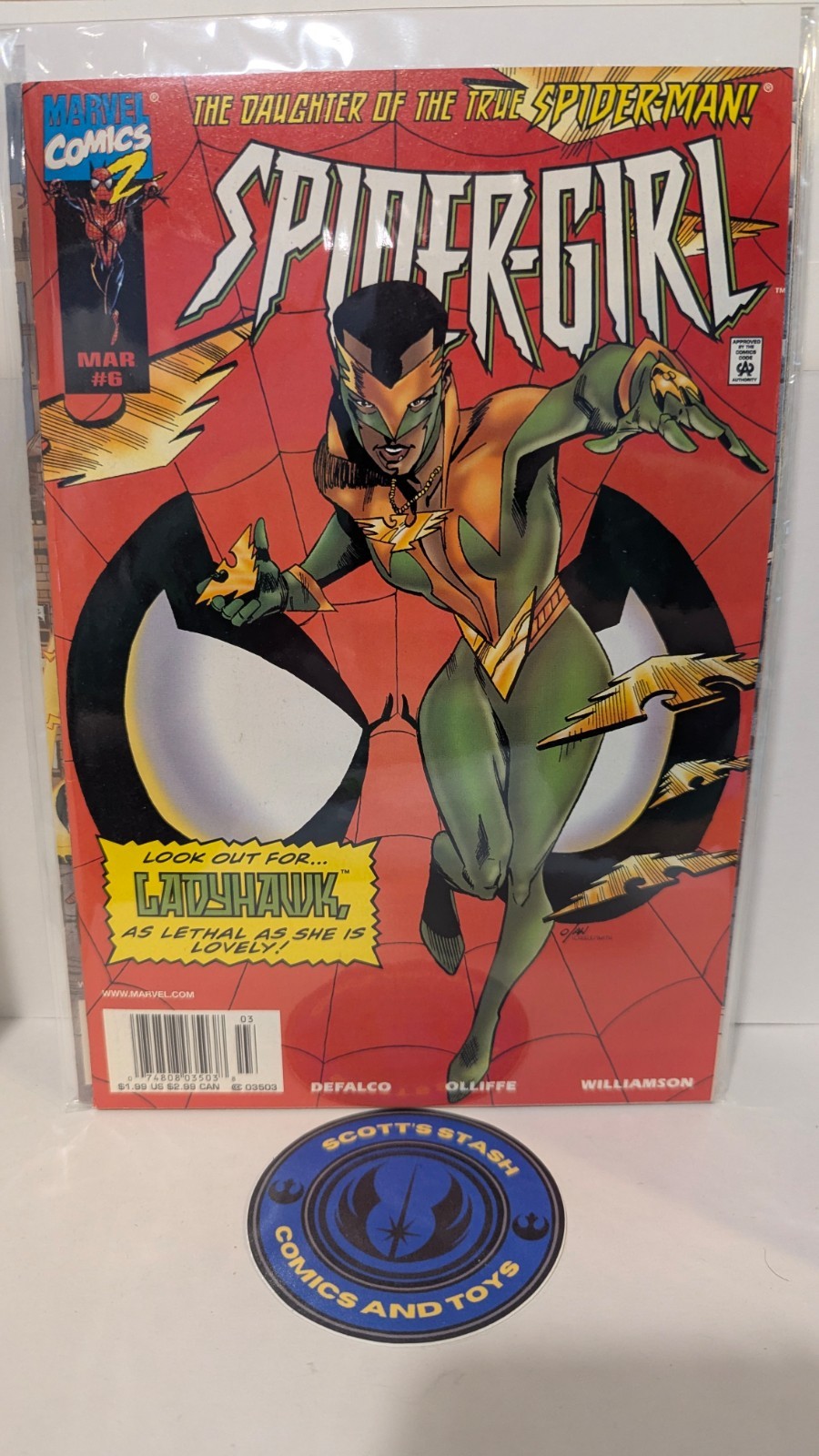 Spidergirl Volume 1 #6 Edicola VF/NM 1999