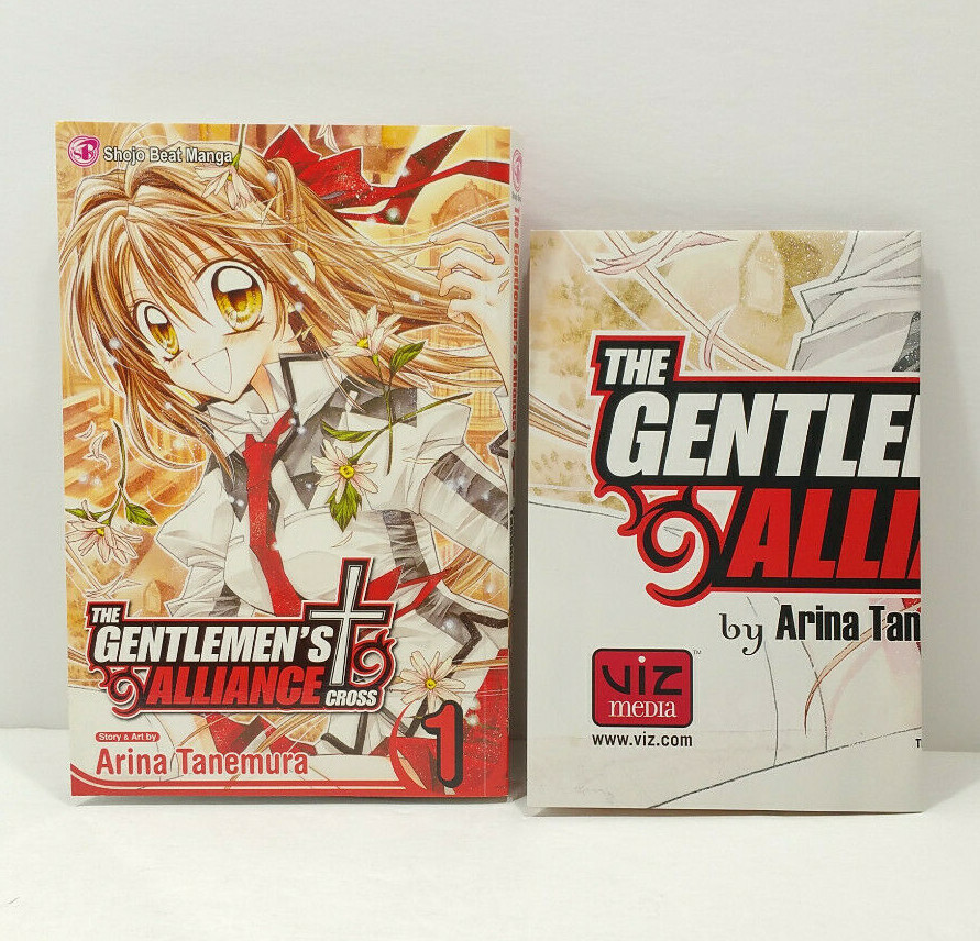 The Gentlemen's Alliance Cross manga volume 1 inglese e poster Arina Tanemura