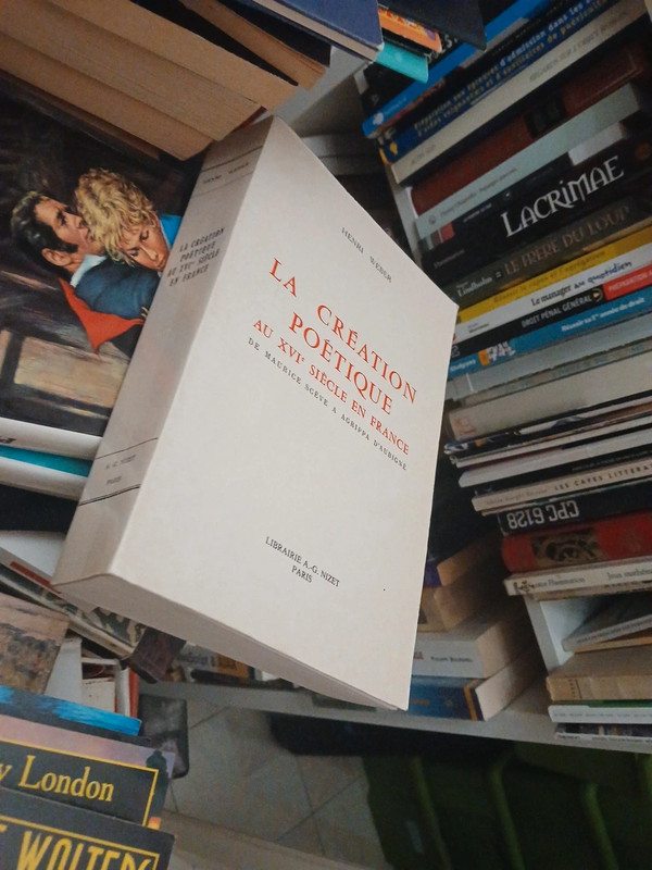 La création Poétique Au XVIe siècle en France
