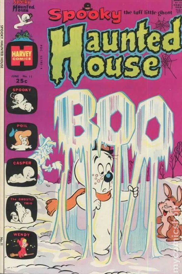 Spooky Haunted House #11 VG 1974 Stock Image Low Grade
