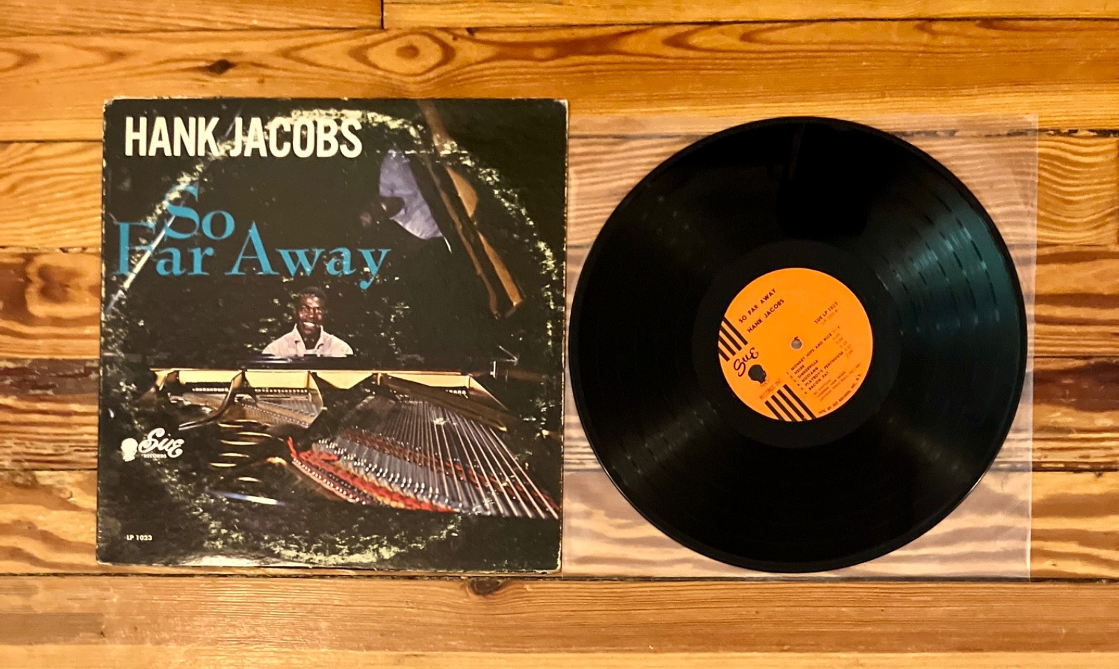 Hank Jacobs: So Far Away LP Vinyl US 1964 Sue Records Jazz Soul VG/VG-