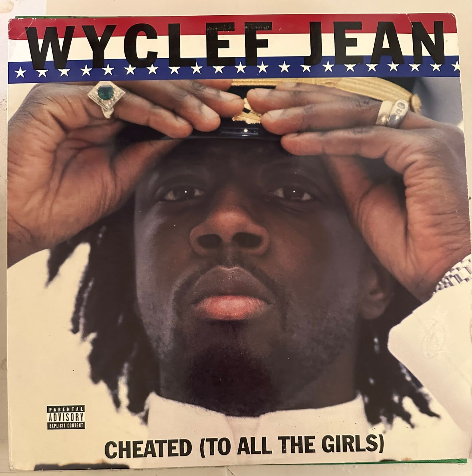 WYCLEF JEAN – CHEATED (TO ALL THE GIRLS) - VINYL LP BLACK - VG+ - A2