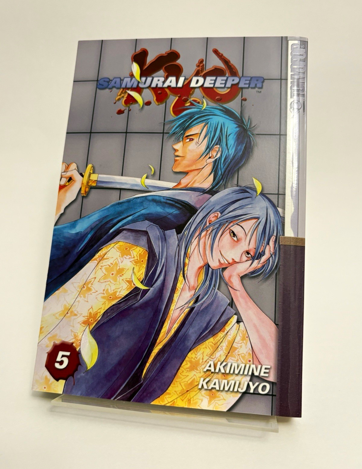 Samurai Deeper Kyo Vol. 5 Action Manga Akimine Kamijyo Tokyopop inglese TPB