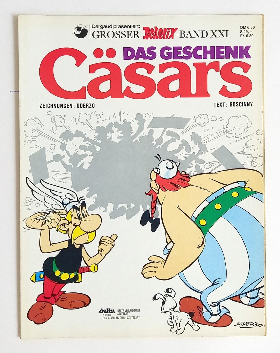 Asterix Band XXI - Il regalo di Cesare - Goscinny Uderzo - Vintage