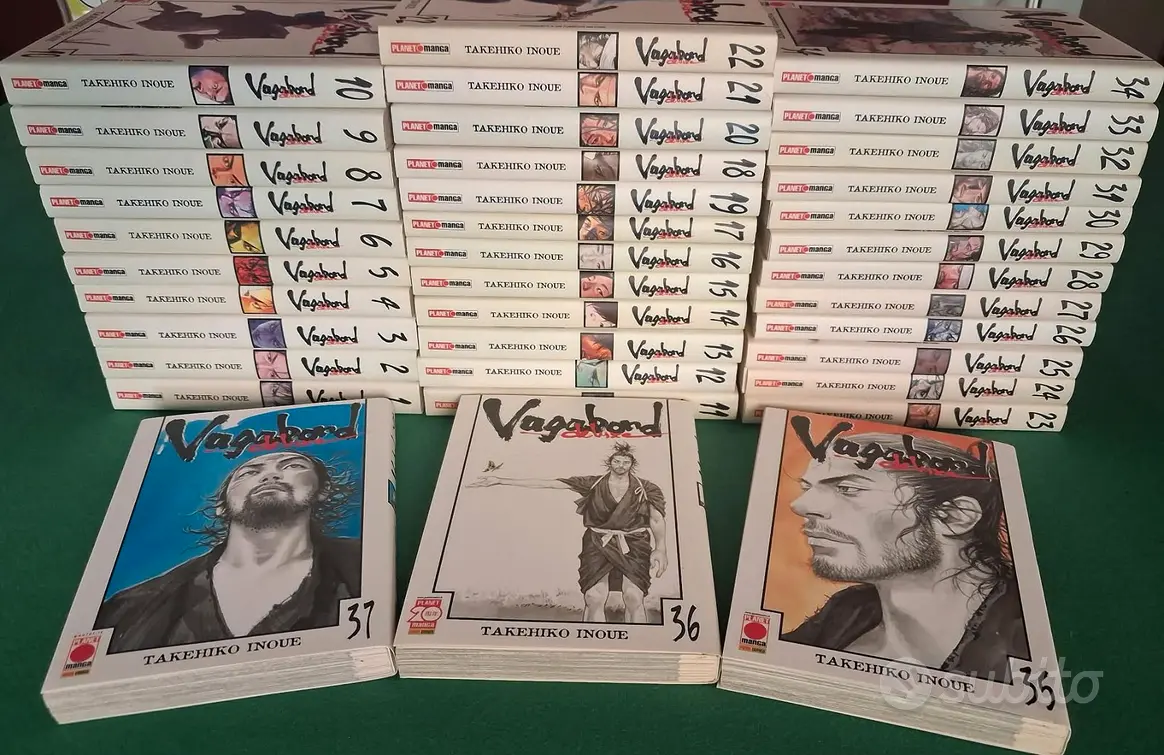 Vagabond deluxe 1-37 prima stampa (tranne n. 21)