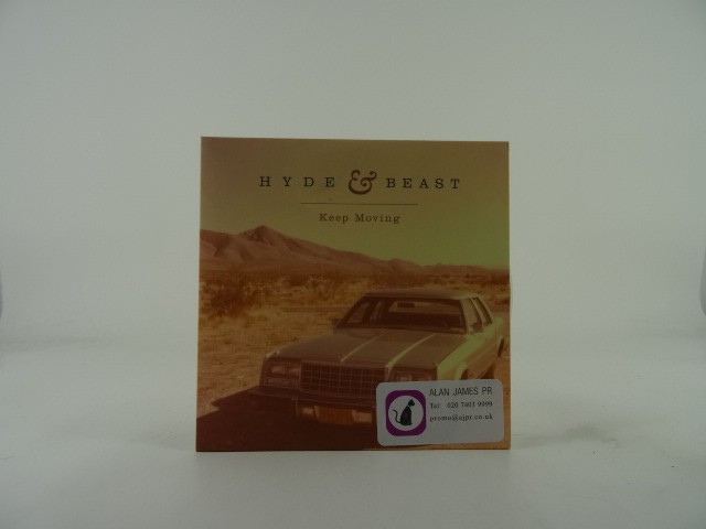 HYDE & BEAST KEEP MOVING (C81) 1 Track Promo CD Single plus Card Sleeve TAIL FEA