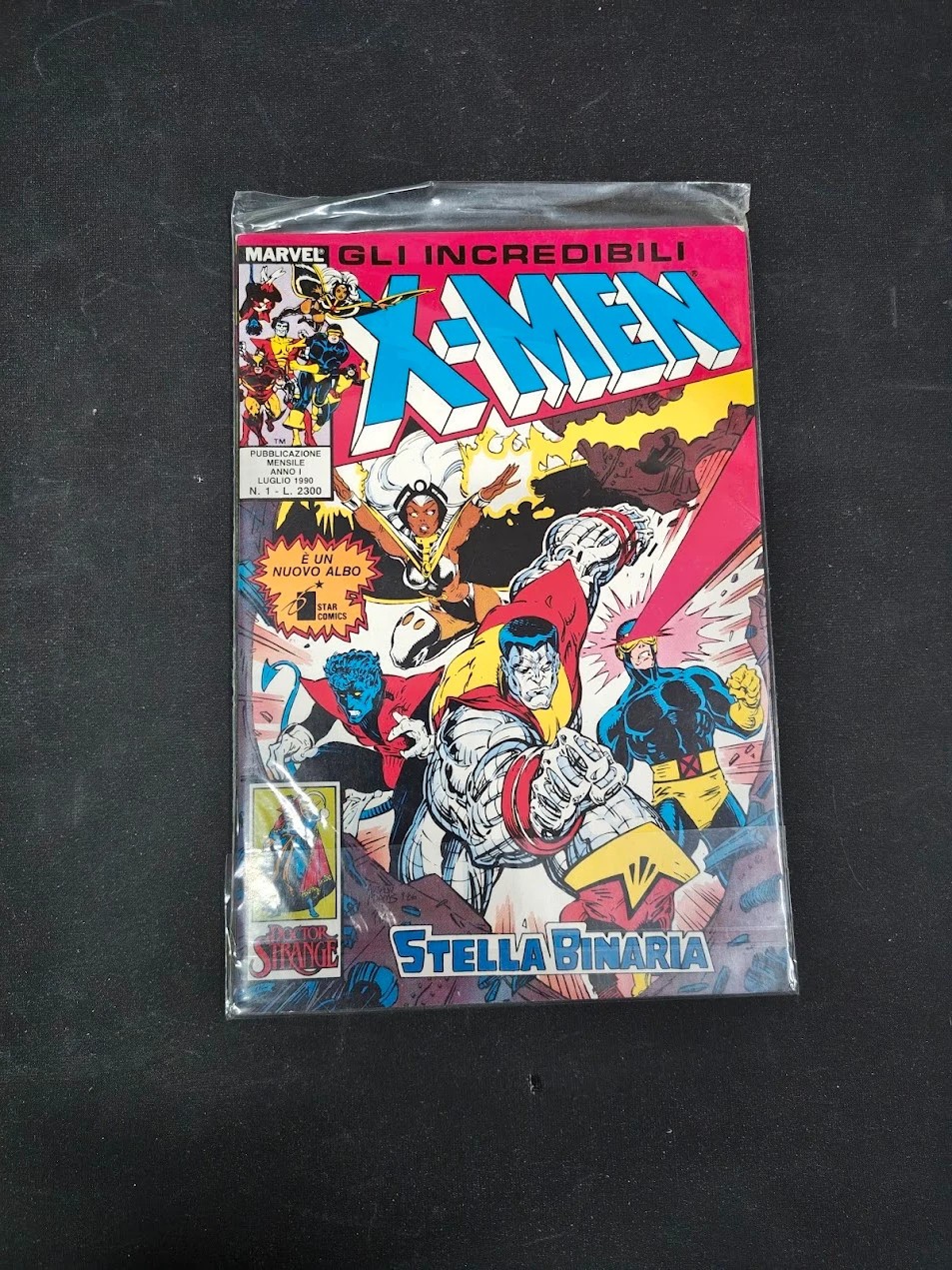Fumetto Gli Incredibili X-Men N. 1 Star Comics Luglio 1990 Vintage