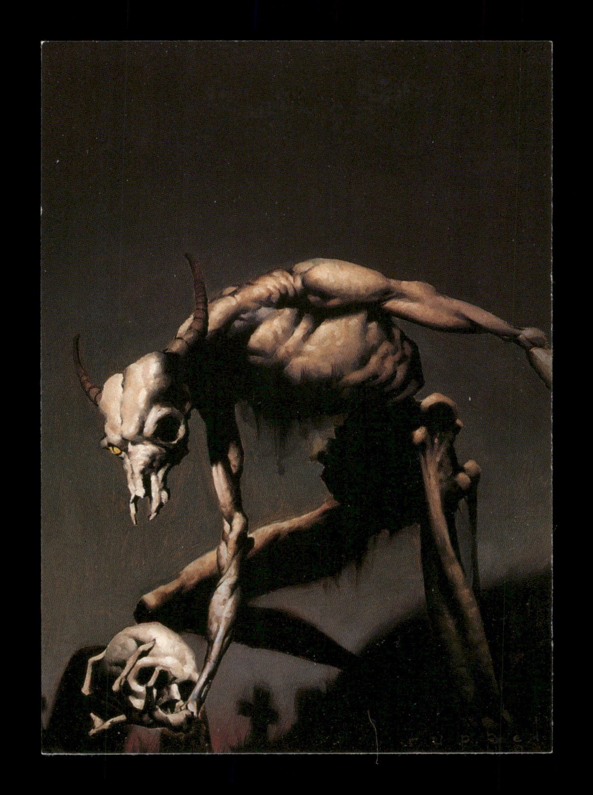 3 Skulldigger Robh Ruppel 1996 FPG Fantasy Art Card TC CC