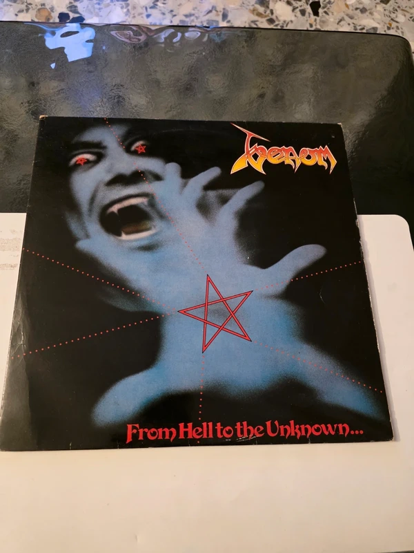 Venom From Hell To The Unknown 2LP 1985 Raw Power Originale