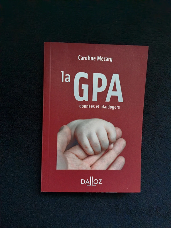 La GPA données et plaidoyers de Caroline Mecary