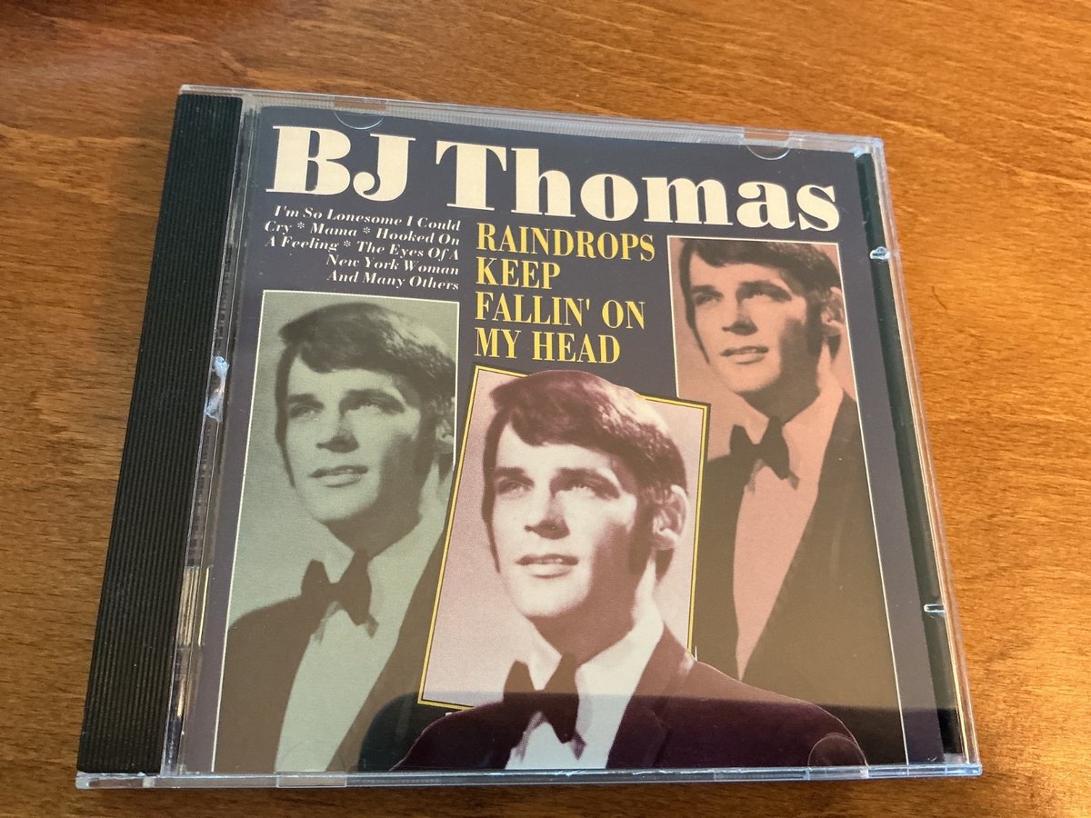 B.J. THOMAS - Raindrops Keep Fallin' On My Head - CD - Import - **LIKE NEW**