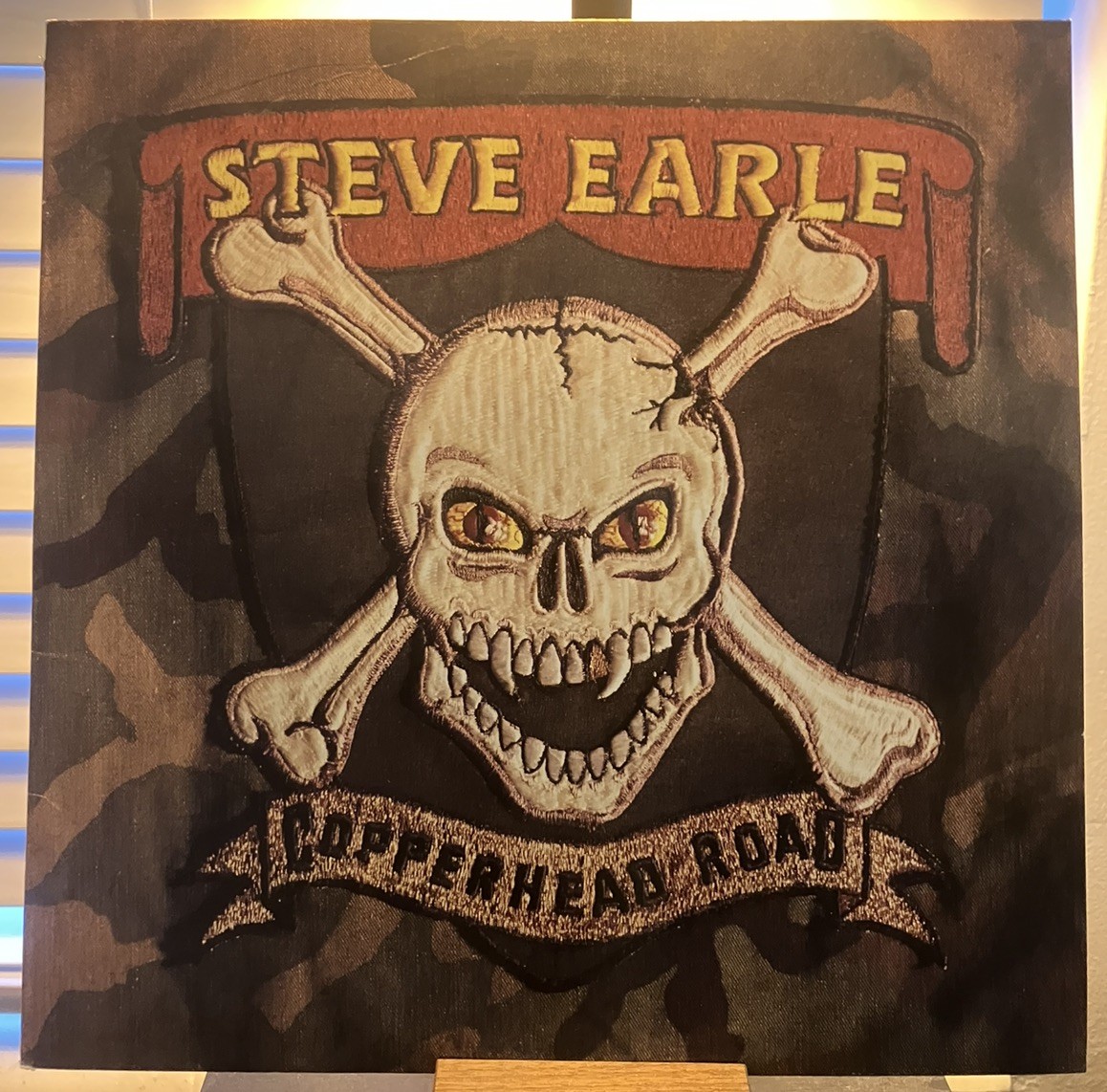 Steve Earle-Copperhead Road-EX++Rare 1988 Uni Records Vinyl LP ORIG INSERT 