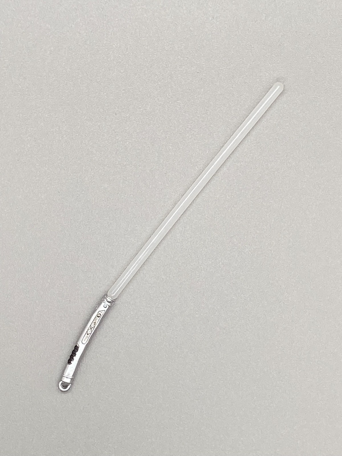 Ricambi personalizzati Star Wars 6 pollici serie nera Ahsoka Tano spada laser bianca foraggio jedi