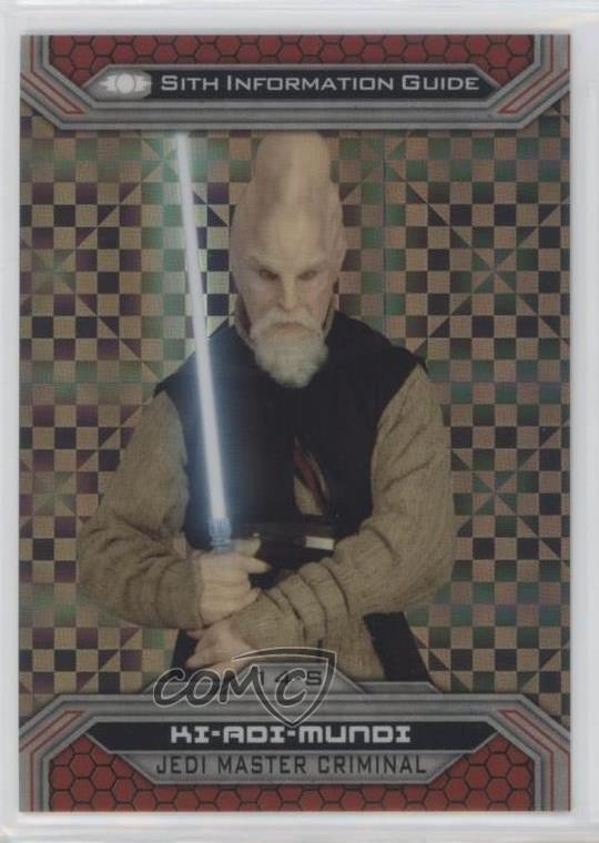2015 Topps Star Wars Chrome Perspectives: Jedi vs Sith 74/99 Ki-Adi-Mundi 1j8