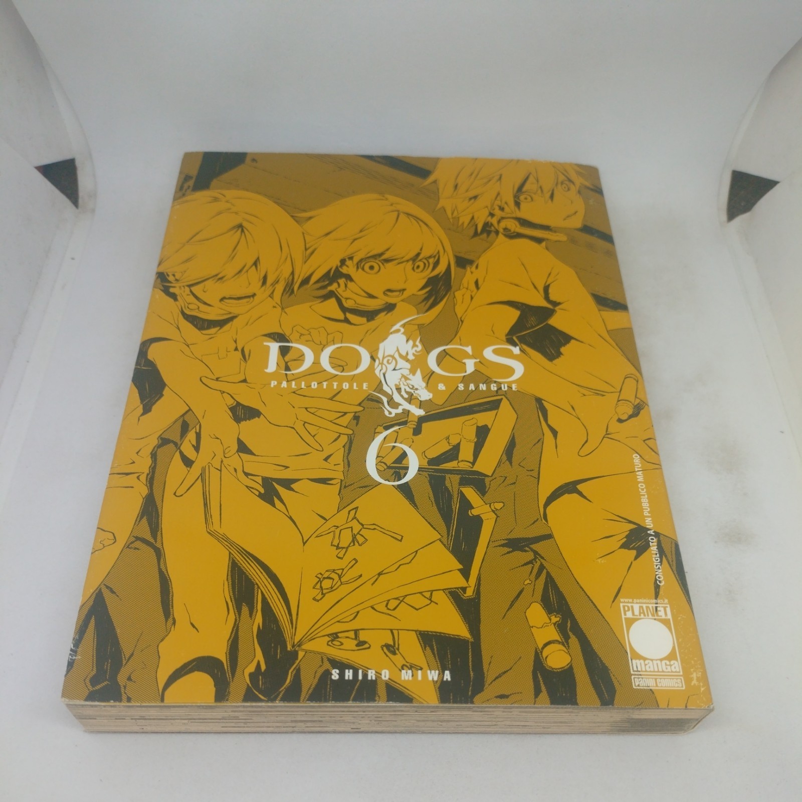 Manga Dogs Pallottole E Sangue 6 Planet Manga Shiro Miwa