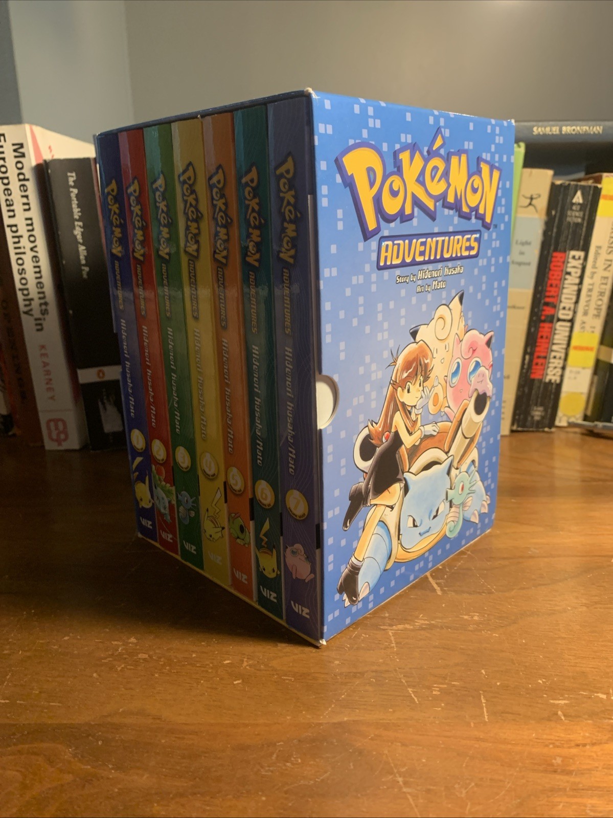 POKEMON Avventure Rosso e Blu Libro Box Set Volume 1-7 Manga