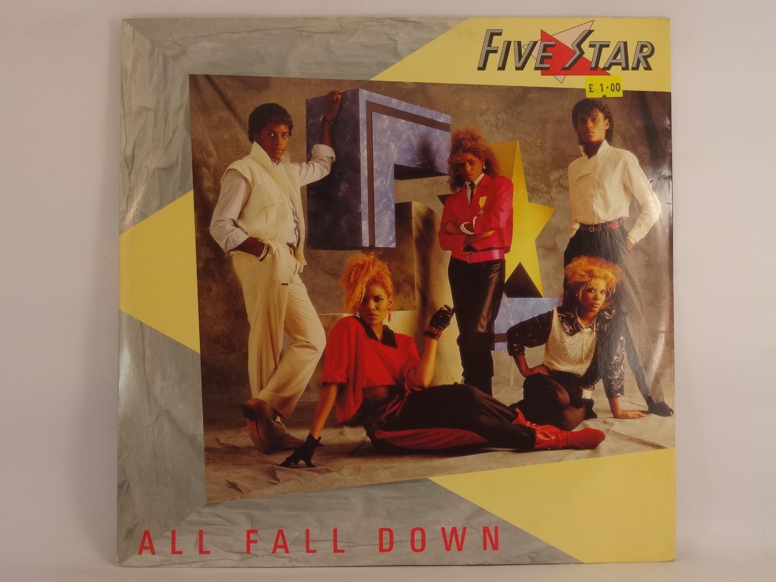 FIVE STAR ALL FALL DOWN (90) 3 Track 12" Single plus Picture Sleeve RCA