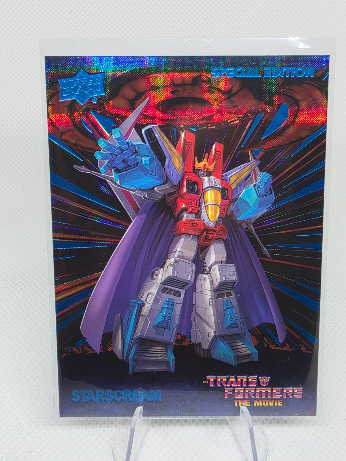 Upper Deck 2026 Transformers Il Film 40° Anniversario Edizione Speciale STARSCREAM #9!