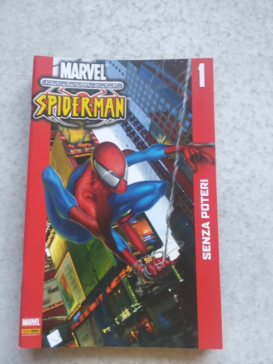 ULTIMATE SPIDER-MAN 1 SENZA POTERI  MARVEL LEGENDS 20 - PANINI 2019  n