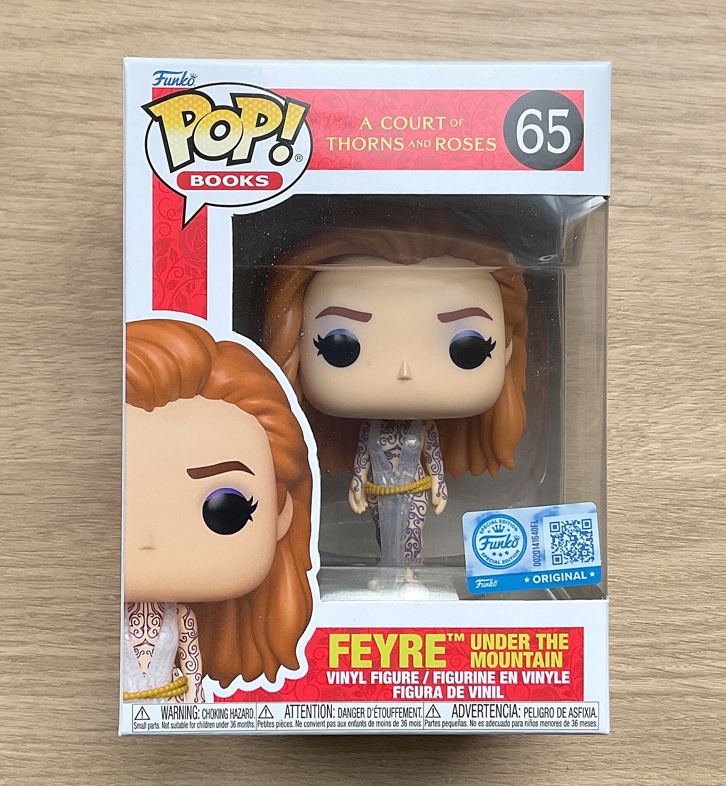 Funko Pop Books Una corte di spine e rose Feyre sotto la montagna #65