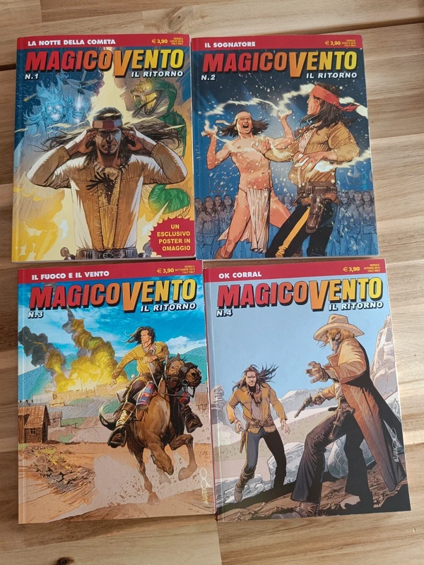 Fumetto Miniserie Magico Vento