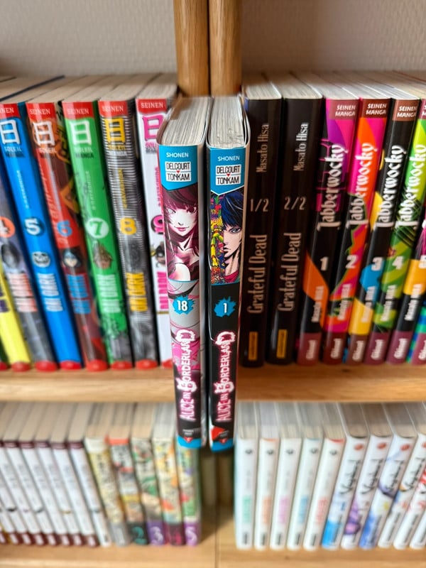 Manga - Alice in Borderland - Tomes 1 et 18