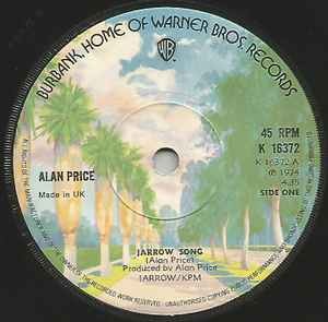Alan Price - Jarrow Song, 7", (Vinyl)