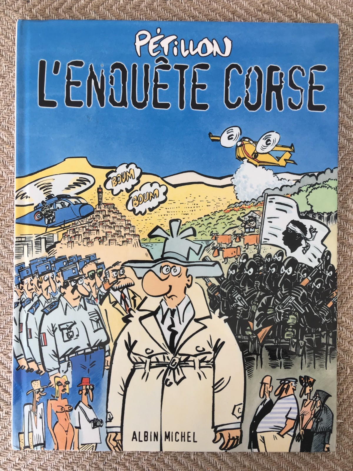 Y3 BD - L'ENQUÊTE CORSE - PETILLON - ÉDITION ORIGINALE EO ALBIN MICHEL