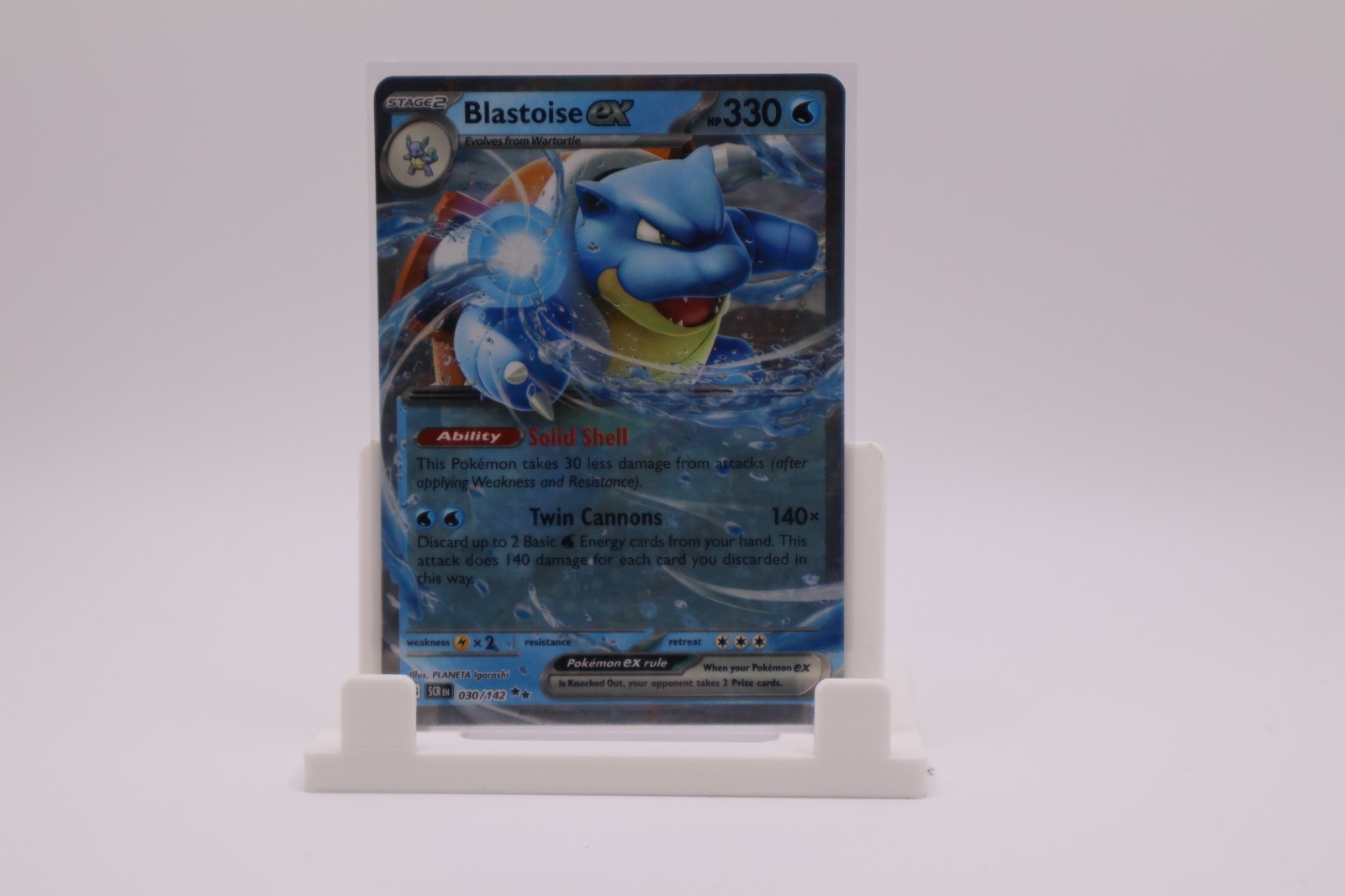 Pokémon TCG Blastoise ex 009/165 Doppio Raro Holo