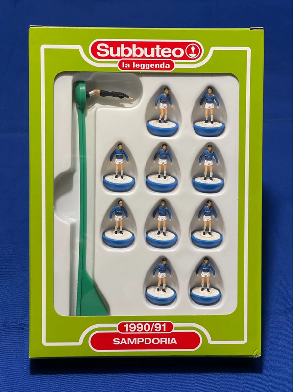 Subbuteo squadra Sampdoria 1990/91