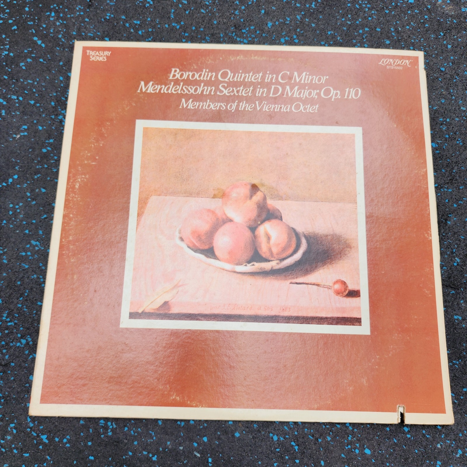 Borodin Mendelssohn Members of The Vienna Octet Quintet In C Minor LP Vinyl 