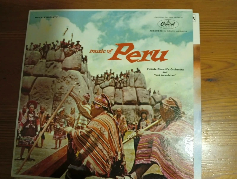 Disco vinile musica peruviana