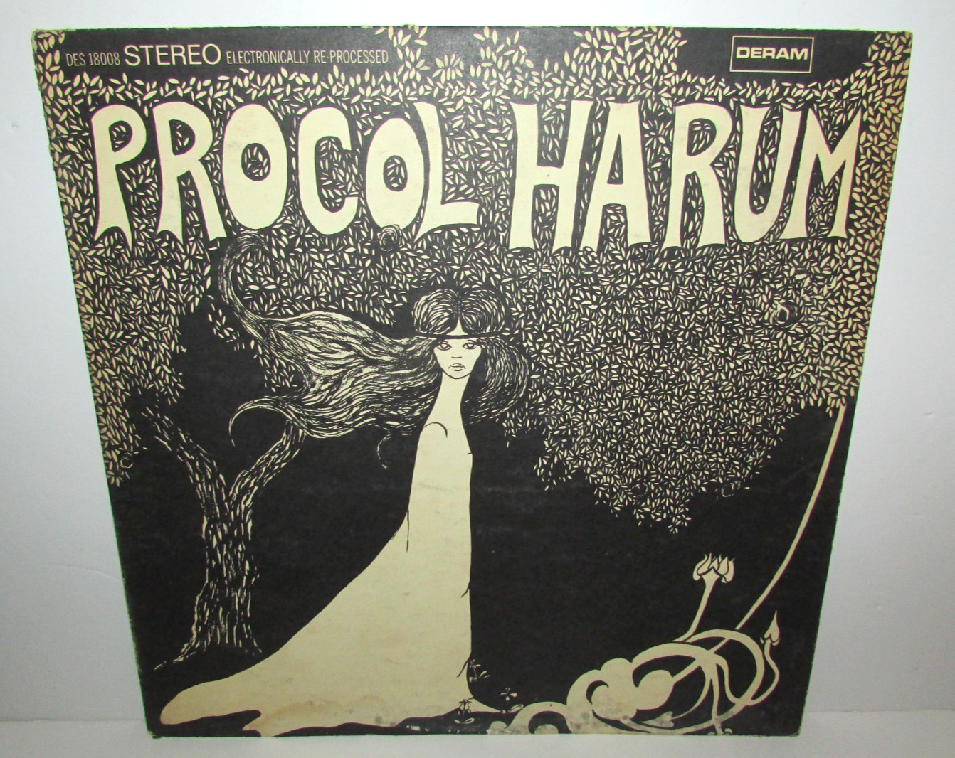 Procol Harum - Self Titled LP 1967 Deram TESTED