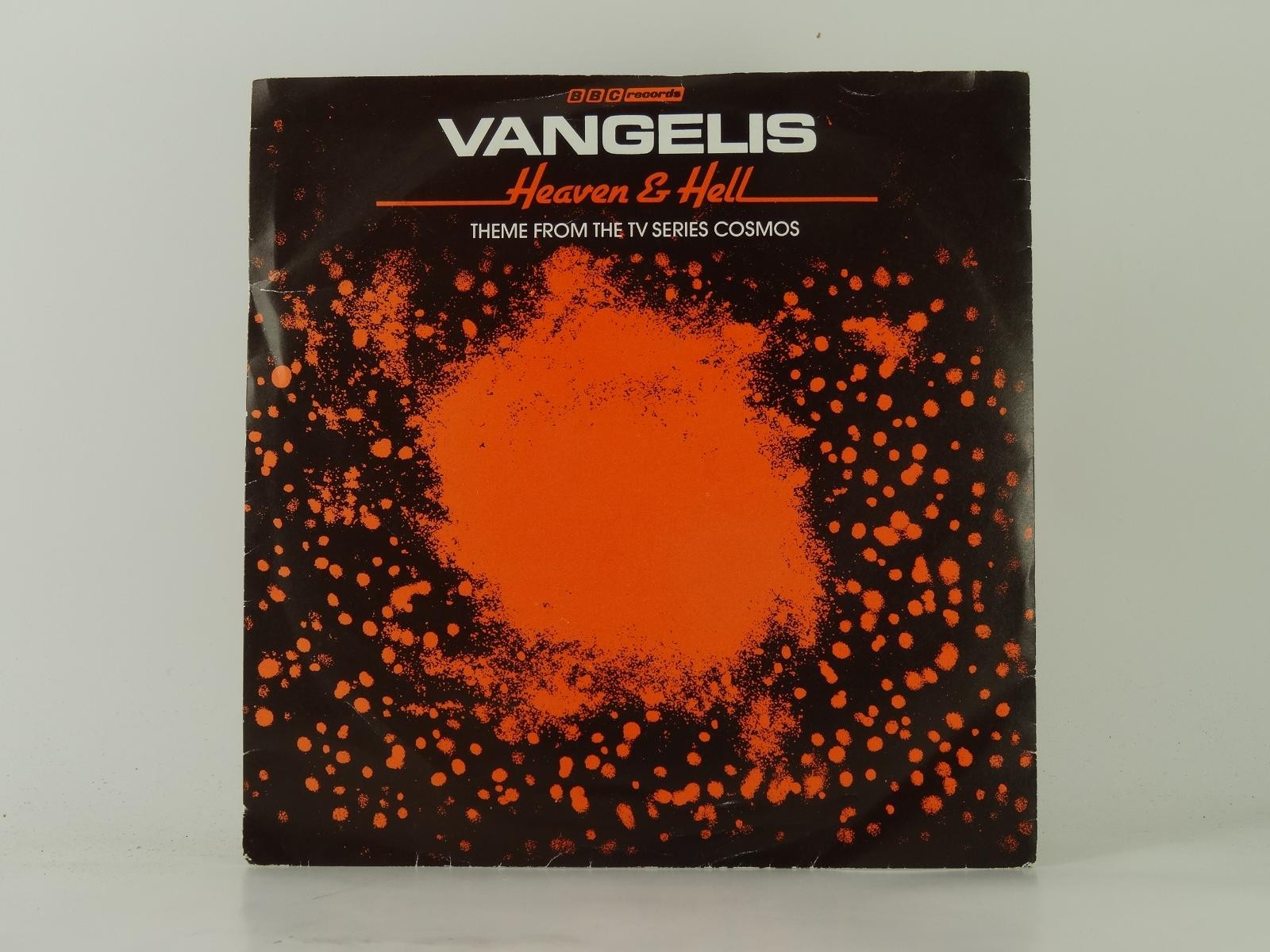 VANGELIS HEAVEN AND HELL (65) 2 Track 7" Single including Picture Sleeve BBC REC
